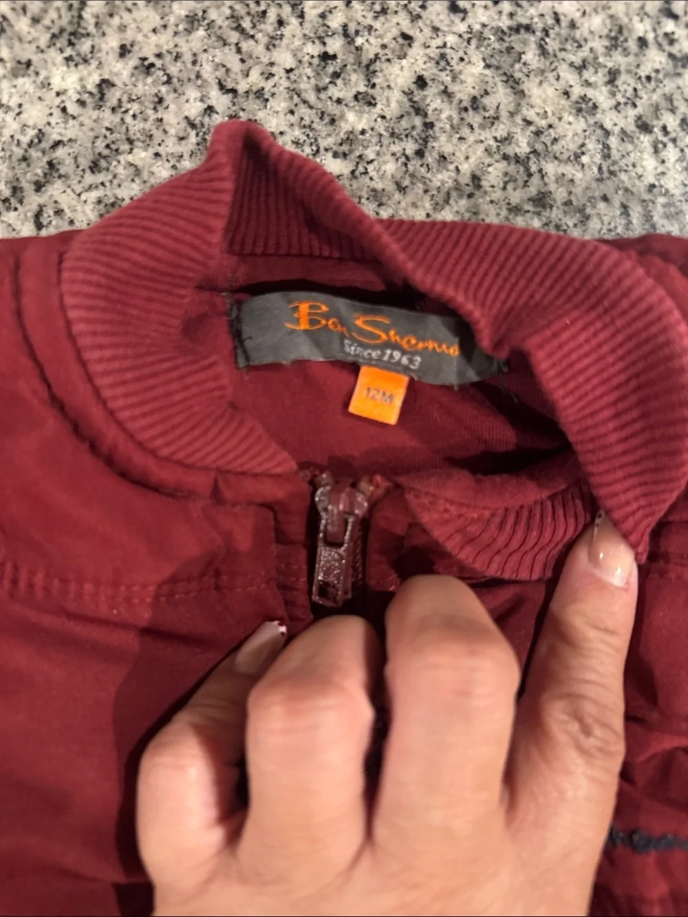 Ben Sherman Red Quilted Puffer Vest